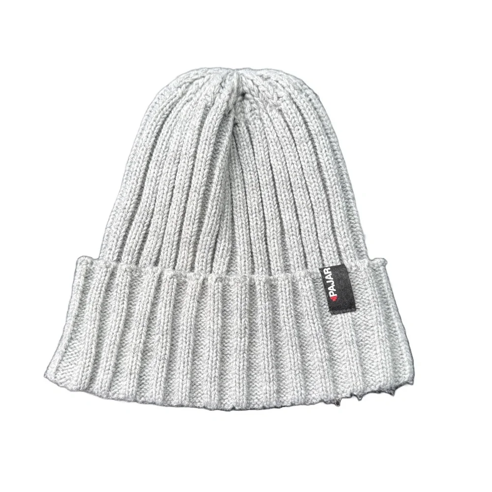 Pajar Canada Thread Collective Knit Beanie Hat - Gray, Acrylic, One Size